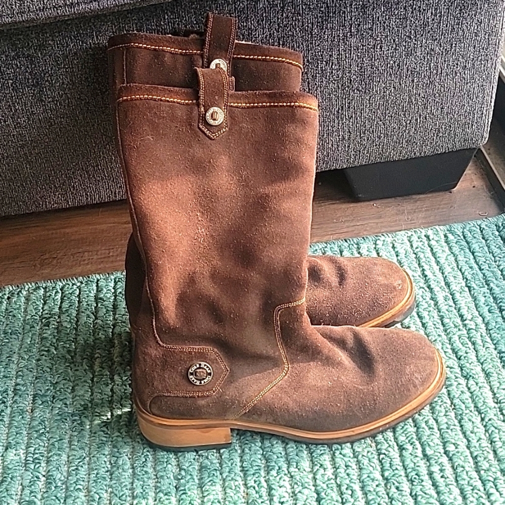 Cole Haan tall suede boots